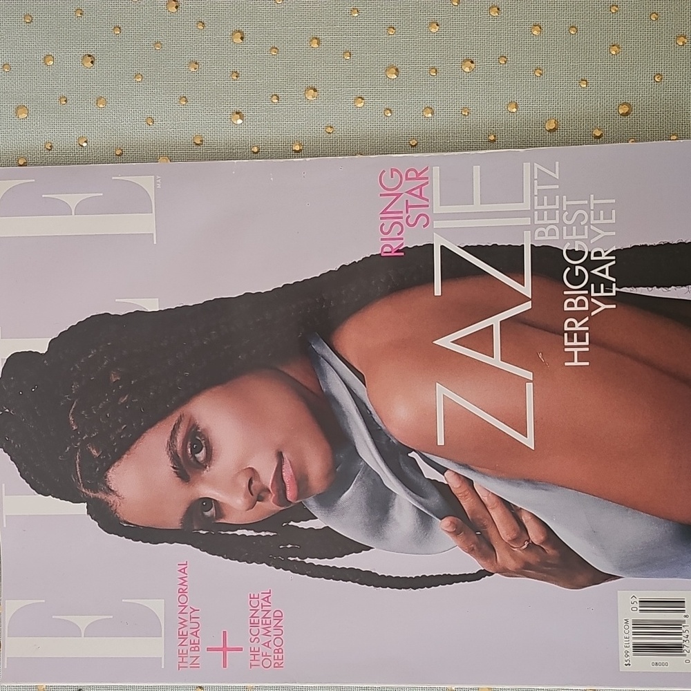 Elle Zazie Beetz Magazine Cover - May 2021